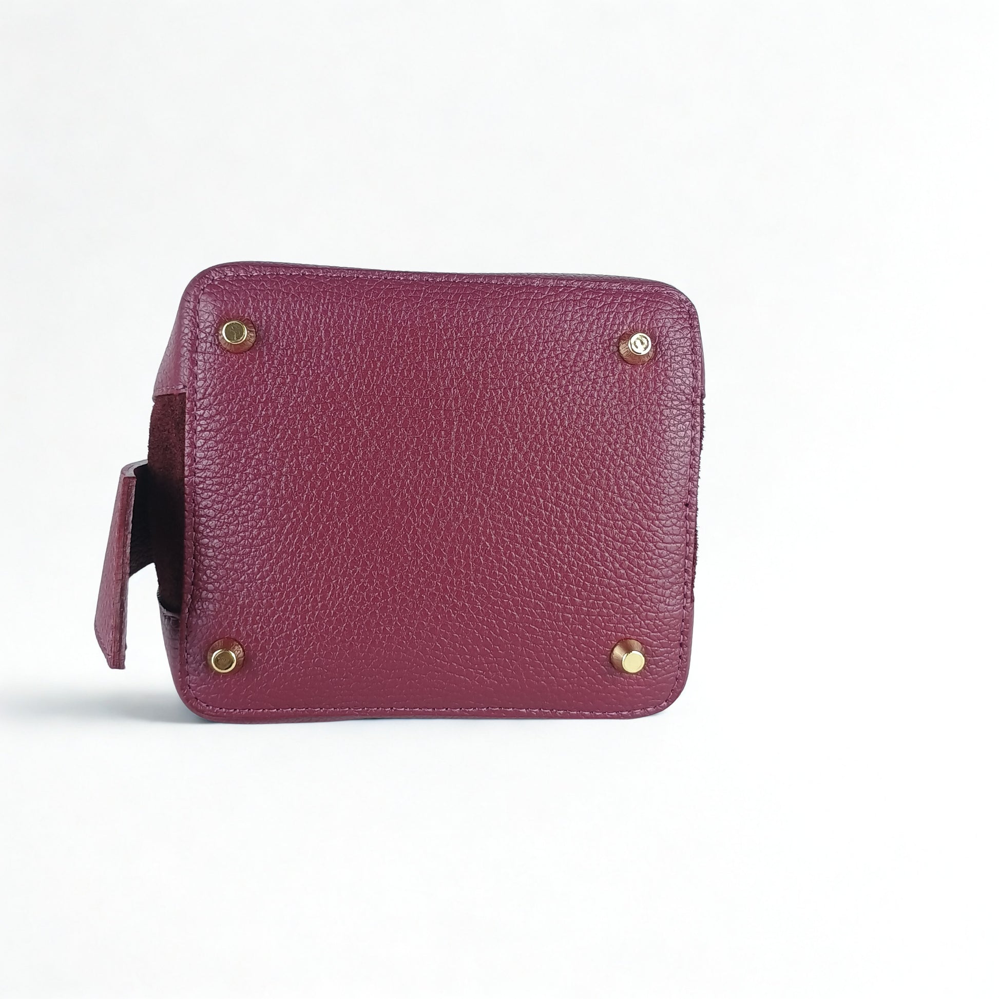 Genuine Leather Bucket Bag MS-3265 - Stile Donna Bags