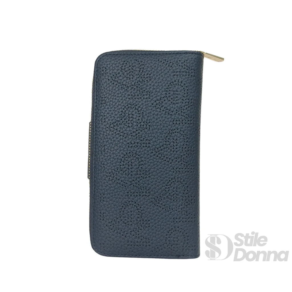 Gianmarco Venturi Portafoglio Traforato in Ecopelle con Dettagli Dorati - Stile Donna Bags