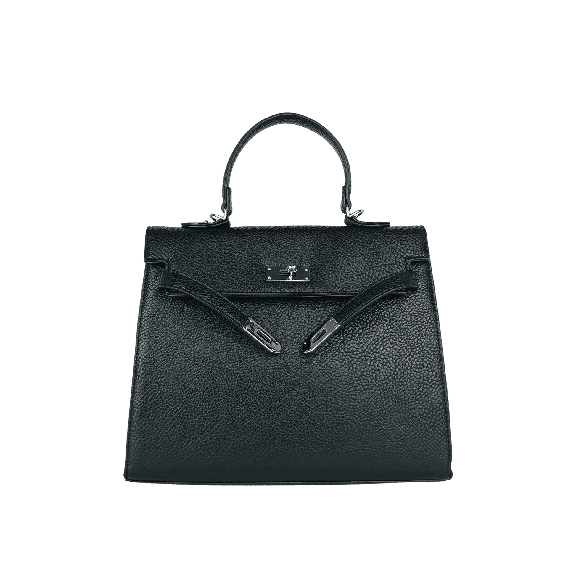 Handbag with Silver Metal Details MS-7528 - Stile Donna Bags