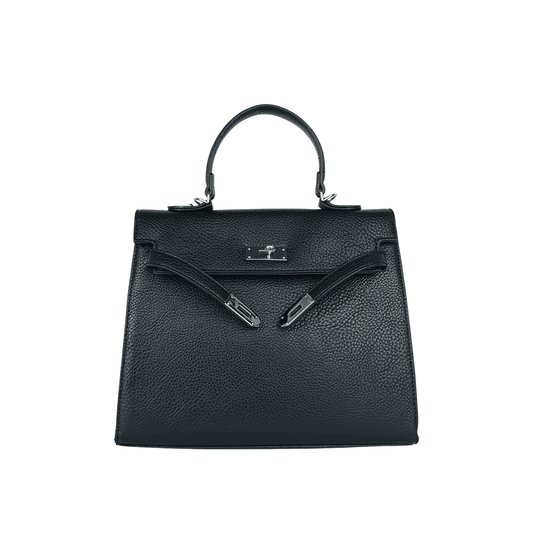 Handbag with Silver Metal Details MS-7528 - Stile Donna Bags