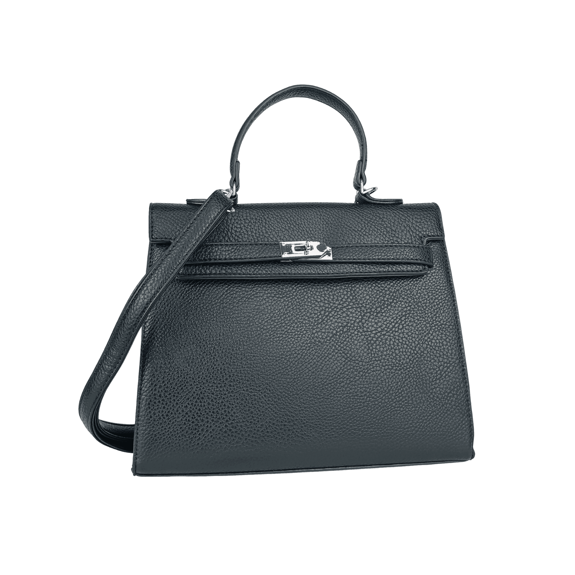 Handbag with Silver Metal Details MS-7528 - Stile Donna Bags