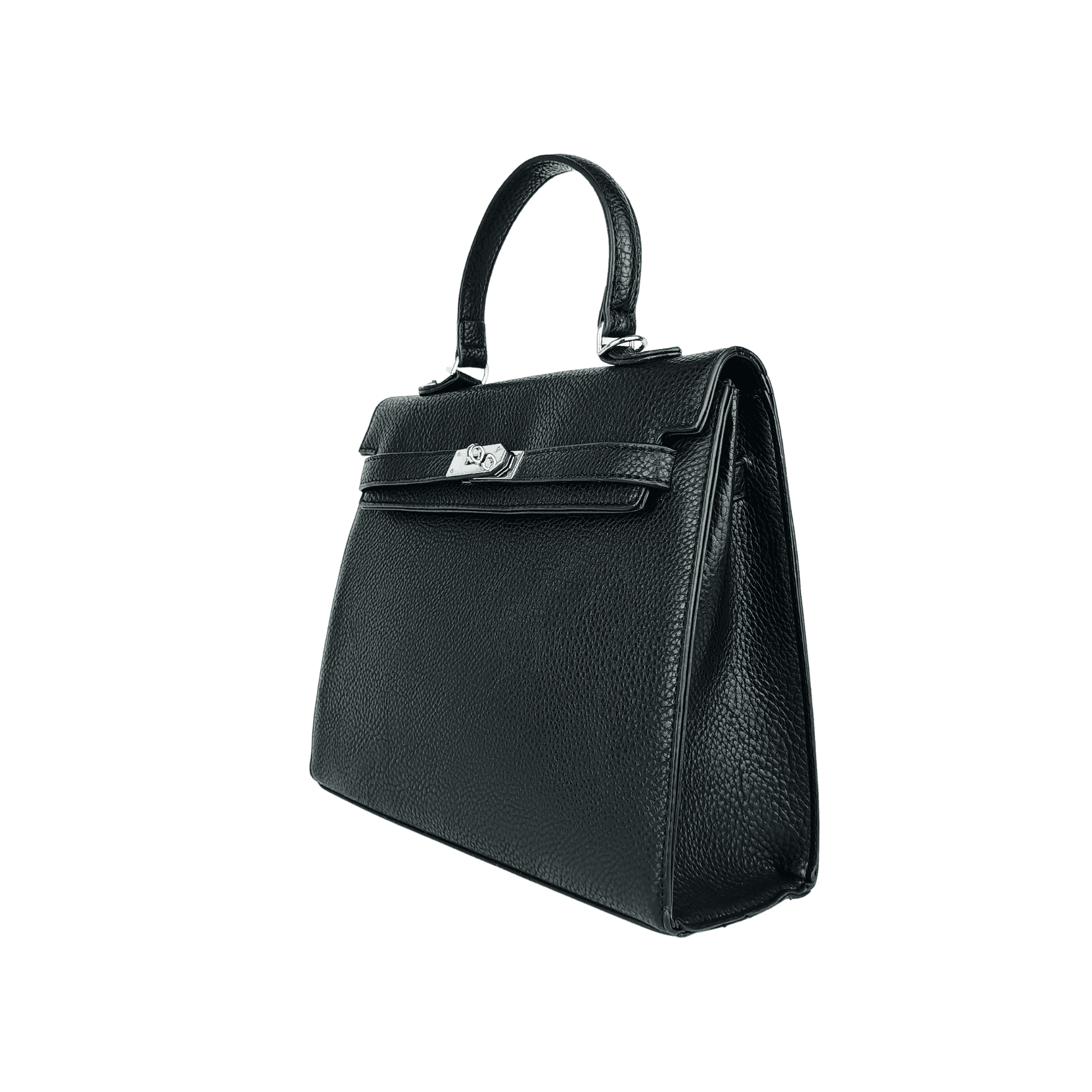 Handbag with Silver Metal Details MS-7528 - Stile Donna Bags