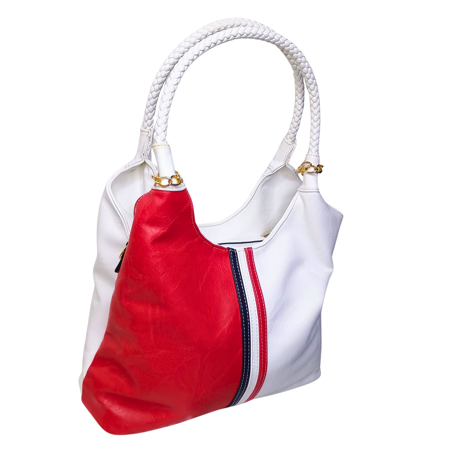 Leather Bag with Removable Strap MS-0354 - Stile Donna Bags