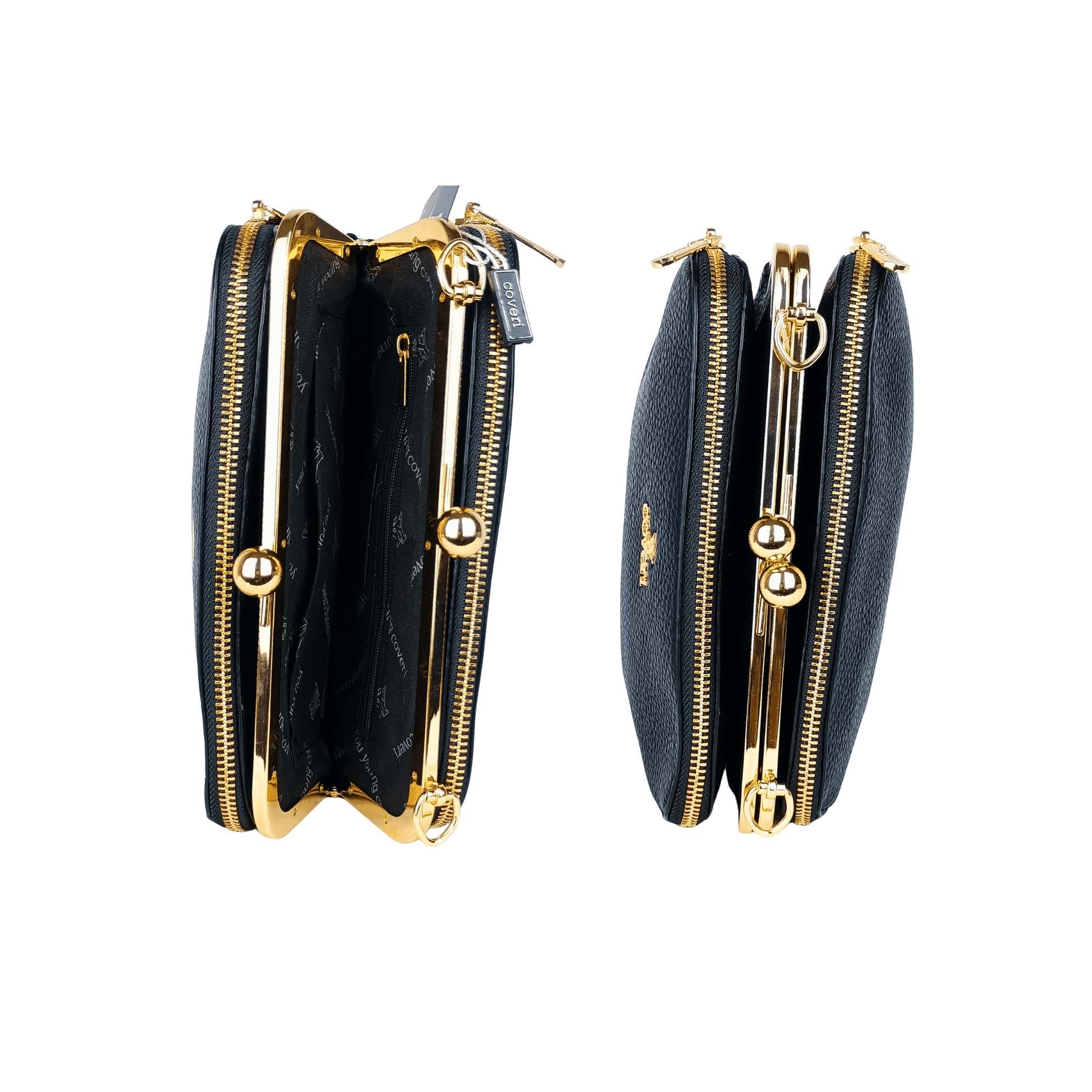 Leather Clutch Crossbody Bag MS-8189 - Stile Donna Bags