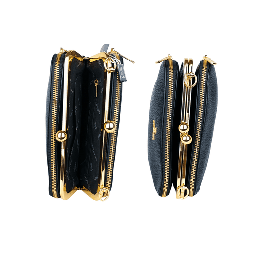 Leather Clutch Crossbody Bag MS-8189 - Stile Donna Bags