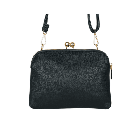 Leather Clutch Crossbody Bag MS-8189 - Stile Donna Bags