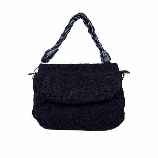 Leather Handbag with sturdy rug Materia MS-9834 - Stile Donna Bags