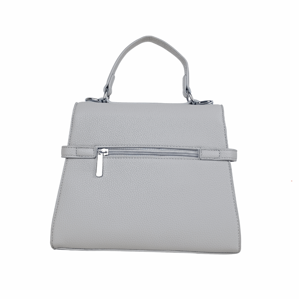 Leather handbag with removable shoulder strap MS-9518 - Stile Donna Bags