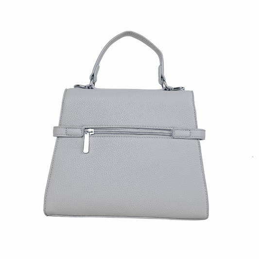 Leather handbag with removable shoulder strap MS-9518 - Stile Donna Bags