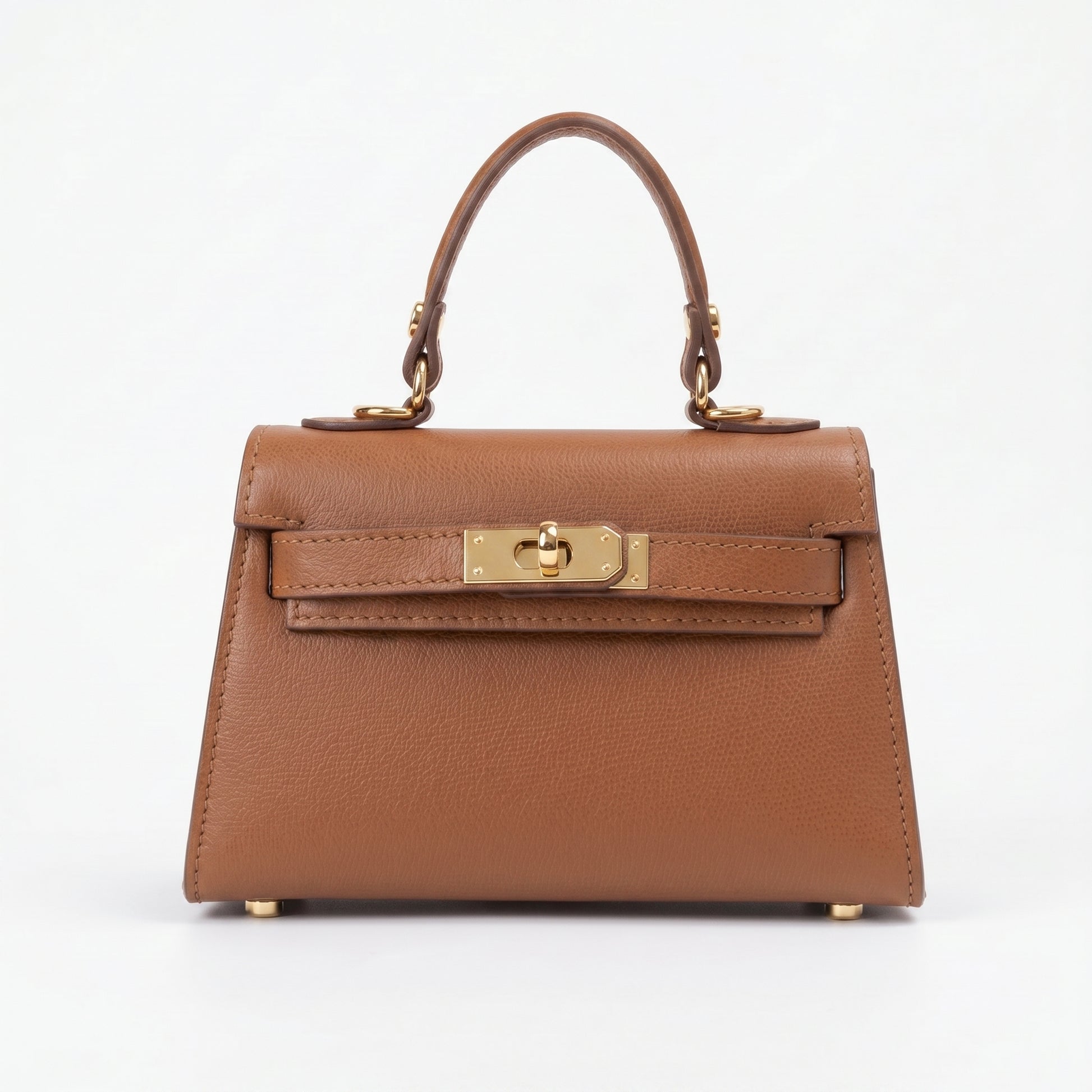 Mini Beky borsa vera pelle bianca con tracolla regolabile – vista supplementare