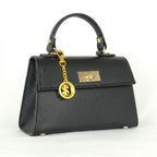 Mini Borsa Veron in Vera Pelle con Tracolla Rimovibile - Stile Donna Bags
