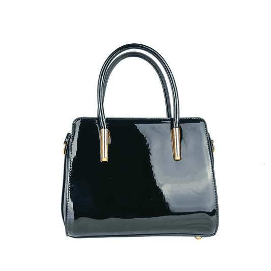 Patent Leather Handbag MS-7408 - Stile Donna Bags