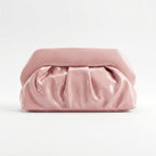 Coconuda Pochette Drappeggiata con Chiusura a Clip - Stile Donna Bags