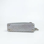 Pochette con Strass in Cristallo e Interno Microfibra Antistrappo - Stile Donna Bags