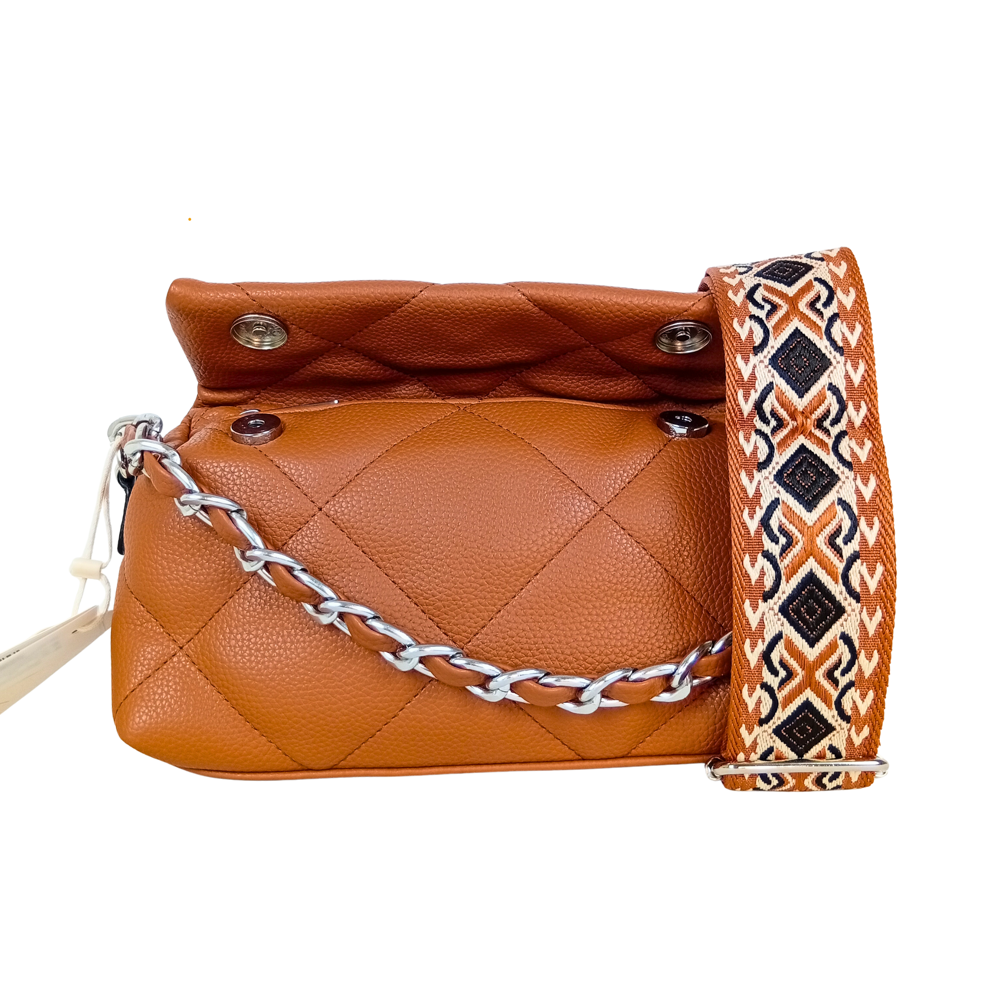 Portable leather crossbody bag MS-8736 - Stile Donna Bags