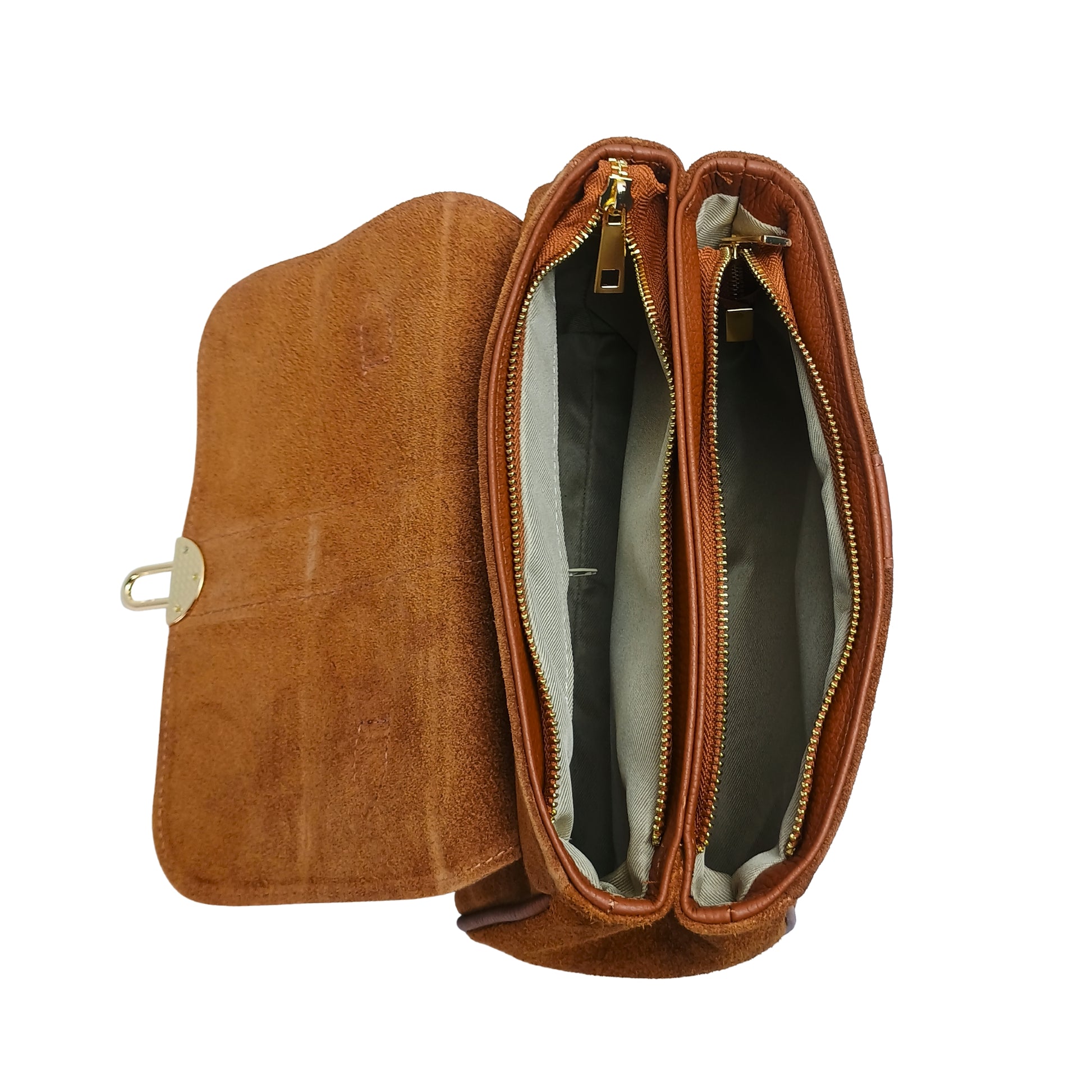 Venezia Suede Leather Bag MS-9569 - Stile Donna Bags