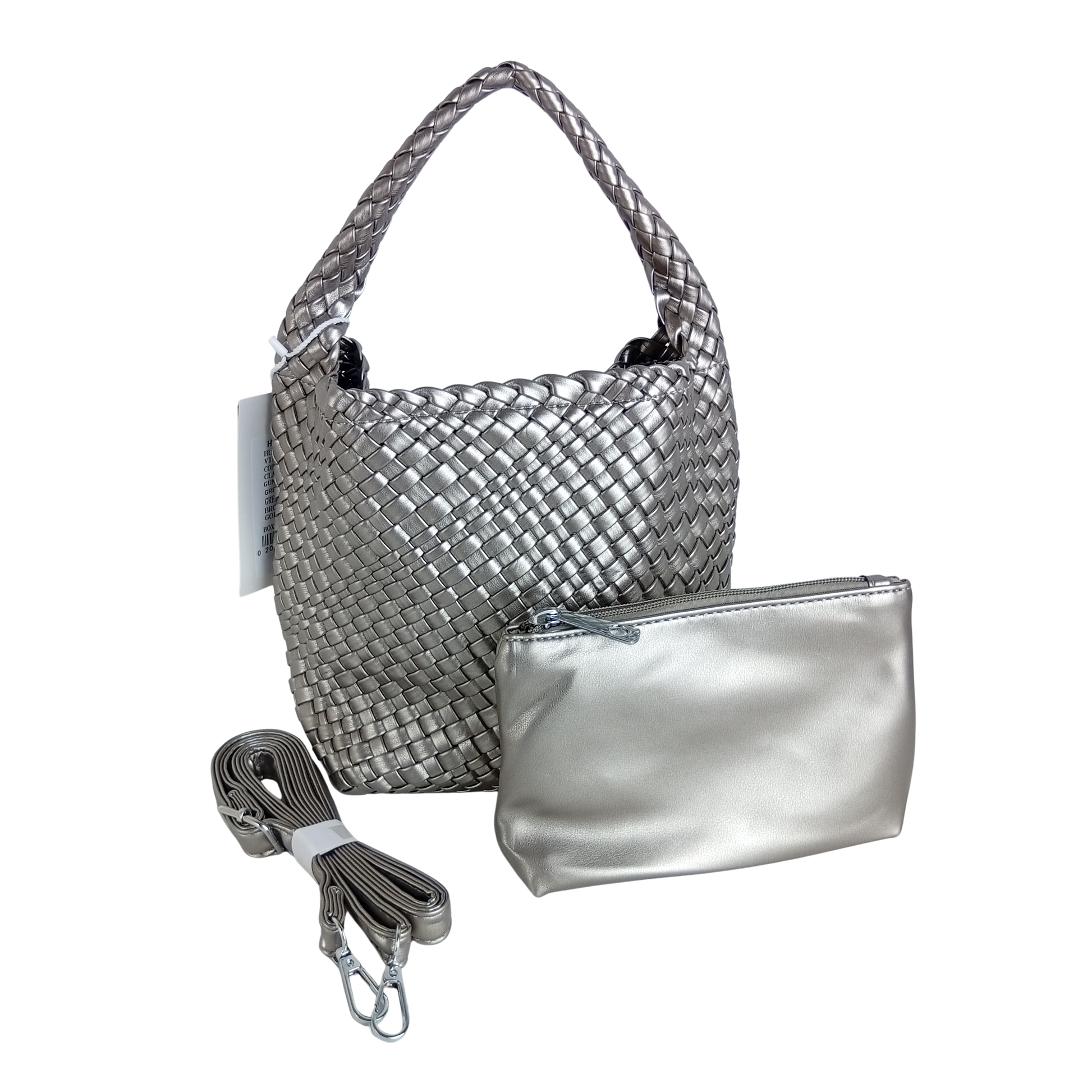 Woven handbag bucket design MS-6349 - Stile Donna Bags