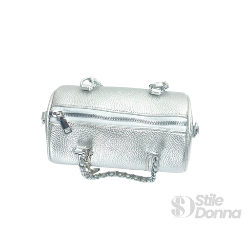 Borsa a Cilindro con Doppio Manico in EcoPelle Resistente… | Vista aggiuntiva 18 | ecopelle | Marrone