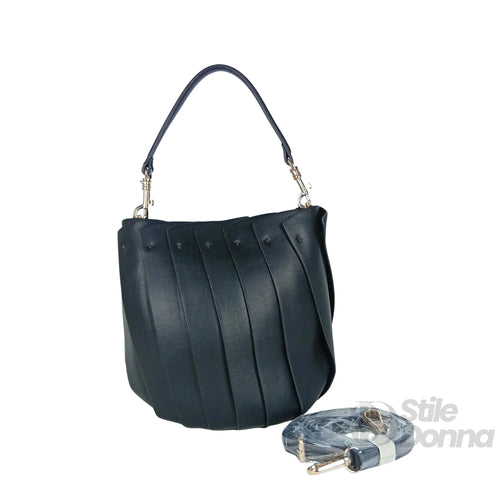 Bloom Borsa A Secchiello Bucket Tote In Pelle PU Con Fini… | Interno e tasche | ecopelle