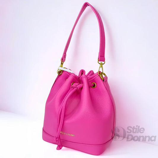 borsa-a-secchiello-in-pelle-enrico-coveri-ms-3271-192 - Stile Donna Bags