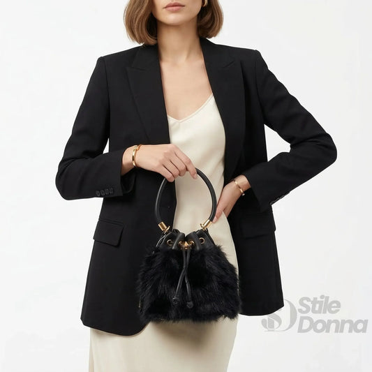 borsa-a-secchiello-in-pelliccia-sintetica-coconuda-ms-1519-tracolla-454 - Stile Donna Bags