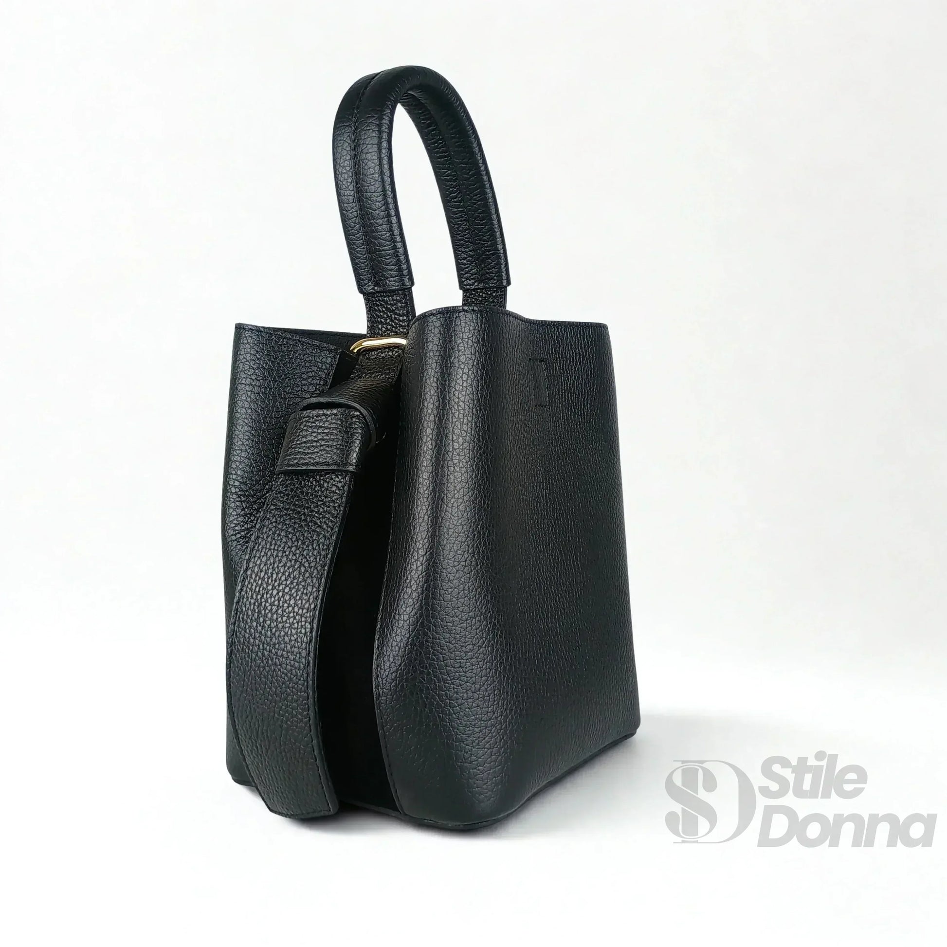 Borsa Secchiello Vera Pelle Quotidiana | Vista aggiuntiva 23 | vera pelle | Rosa