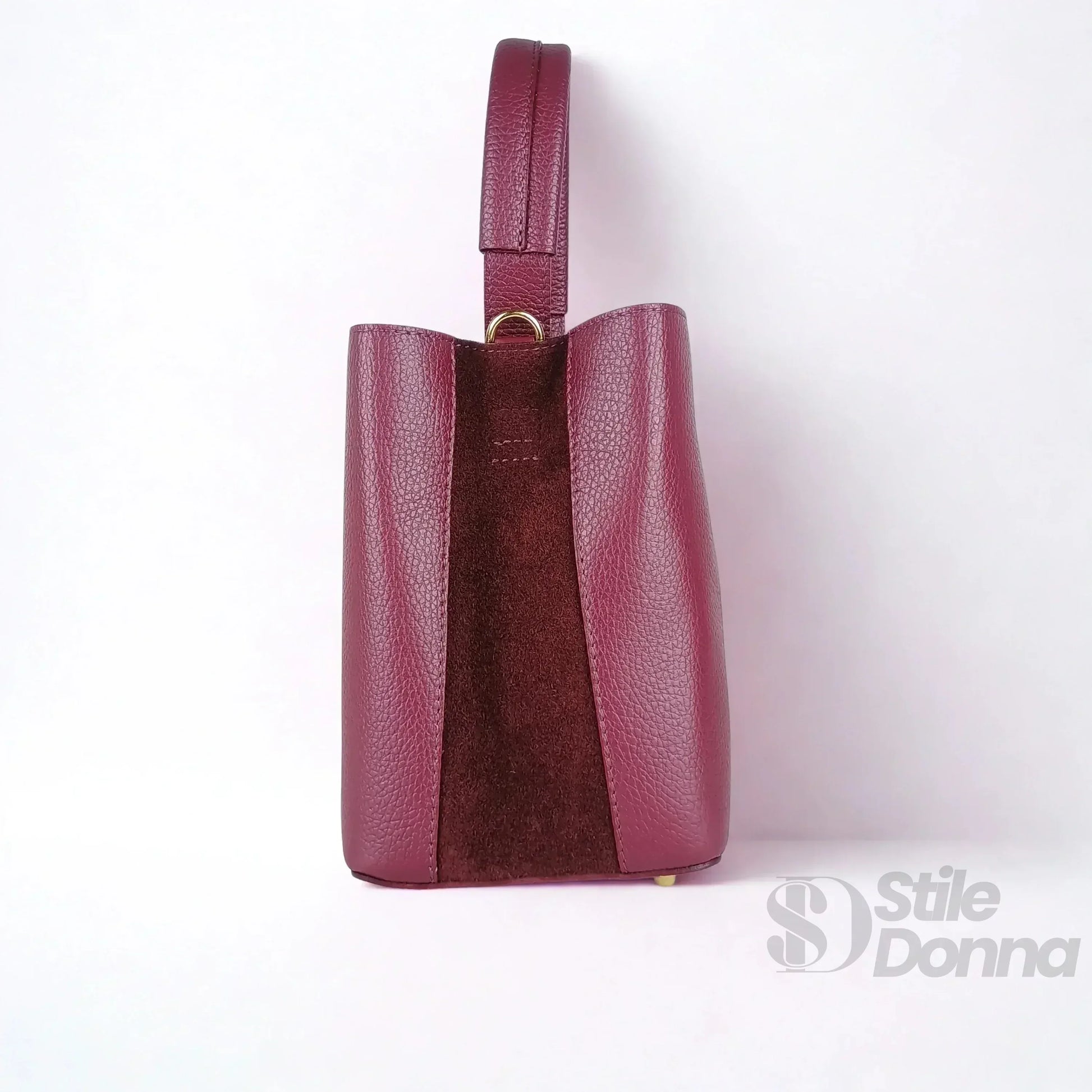 Borsa Secchiello Vera Pelle Quotidiana | Vista aggiuntiva 25 | vera pelle | Rosa