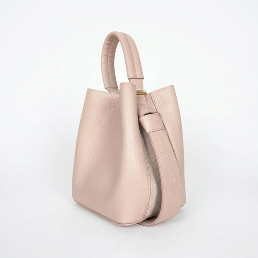 borsa-a-secchiello-in-vera-pelle-per-luso-quotidiano-mano-morbida-692 - Stile Donna Bags