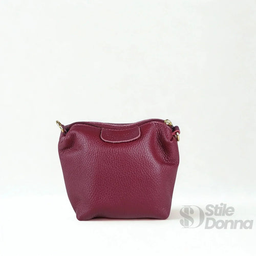 Borsa Secchiello Vera Pelle Quotidiana | Vista aggiuntiva 17 | vera pelle | Rosa