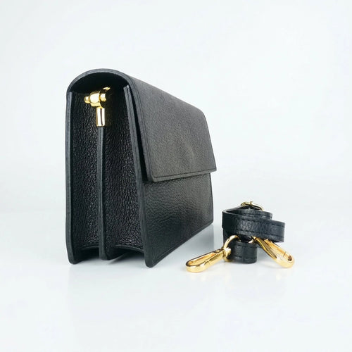 borsa-a-tracolla-donna-luxe-crossbody-in-vera-pelle-945 - Stile Donna Bags