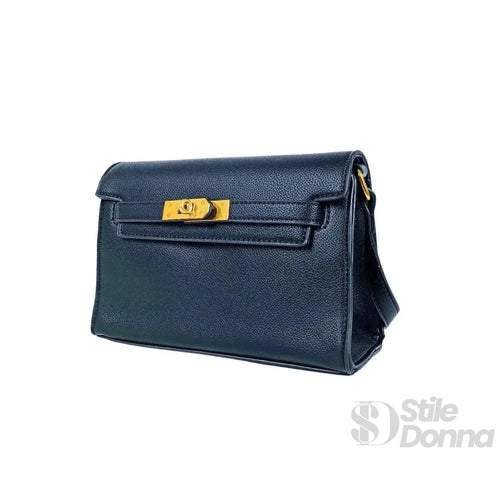 Enrico Coveri Borsa A Tracolla In Ecopelle Con Cerniera C… | Insieme con accessori | ecopelle | Nero