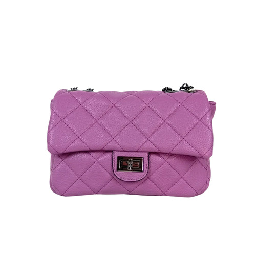 borsa-a-tracolla-in-pelle-pu-ms-5777-trapuntata-865 - Stile Donna Bags