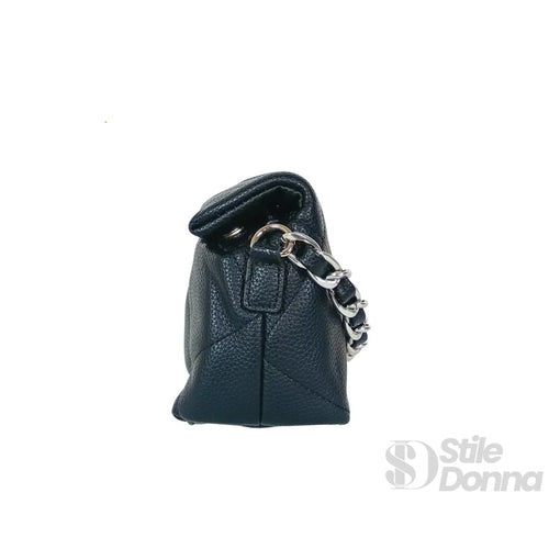 Borsa a Tracolla Portatile in Pelle PU | Vista dall'alto | ecopelle | Nero