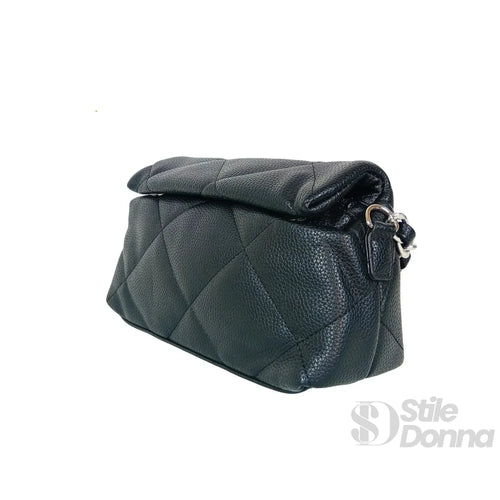 Borsa a Tracolla Portatile in Pelle PU | Insieme con accessori | ecopelle | Nero