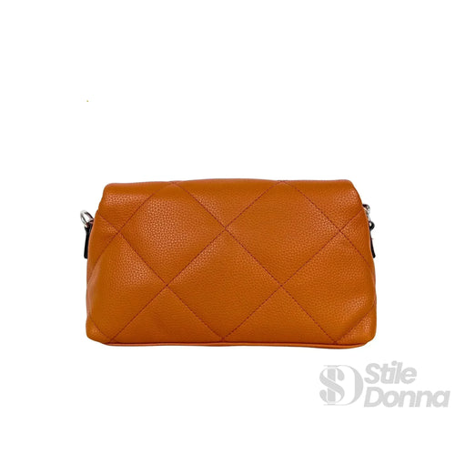Borsa a Tracolla Portatile in Pelle PU | Close-up chiusura | ecopelle | Nero