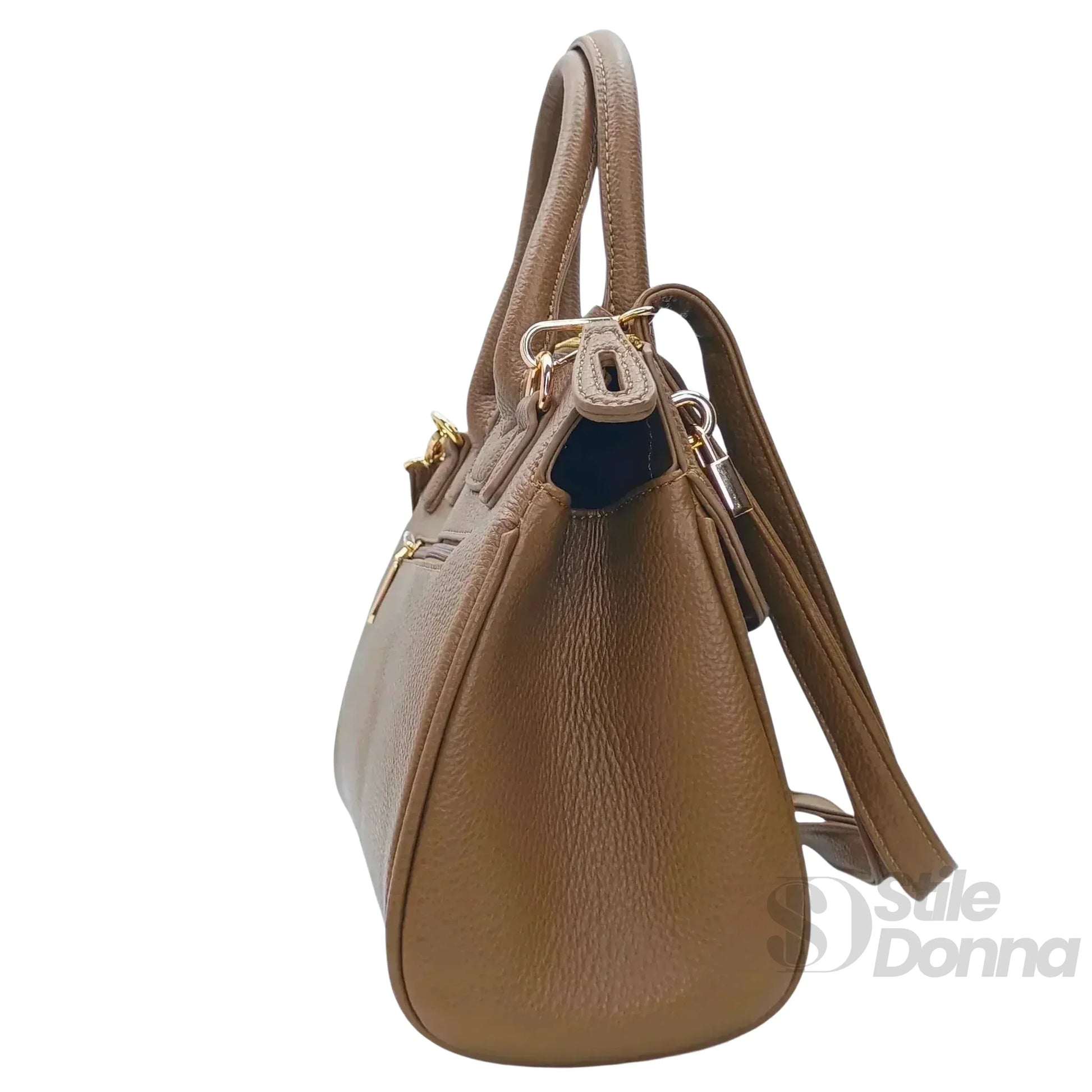 Coconuda Borsa In Ecopelle Tracolla Regolabile | Vista posteriore | vera pelle