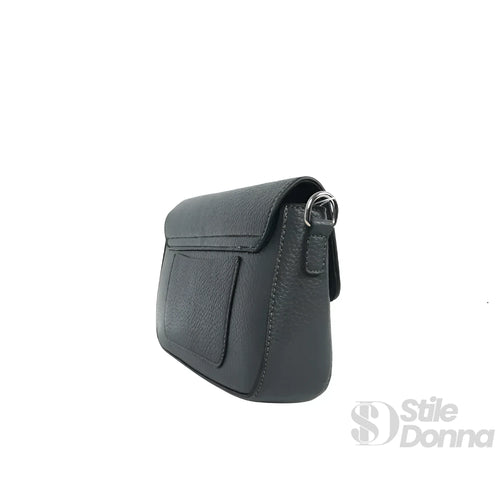 Charro Borsa In Pelle PU Crossbody Con Manico Rimovibile … | Dettaglio manico | ecopelle | Nero