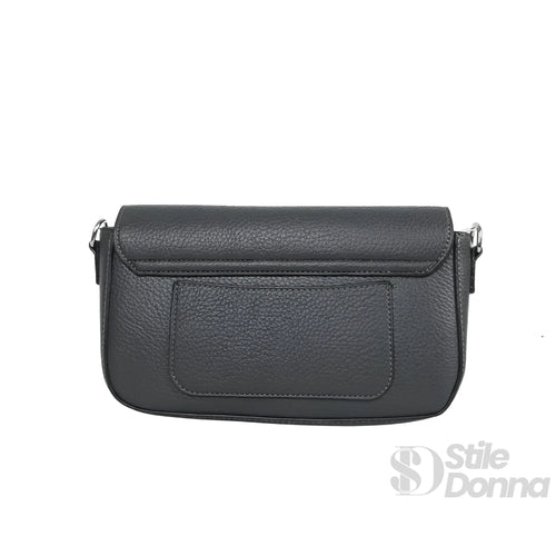 Charro Borsa In Pelle PU Crossbody Con Manico Rimovibile … | Vista dall'alto | ecopelle | Nero