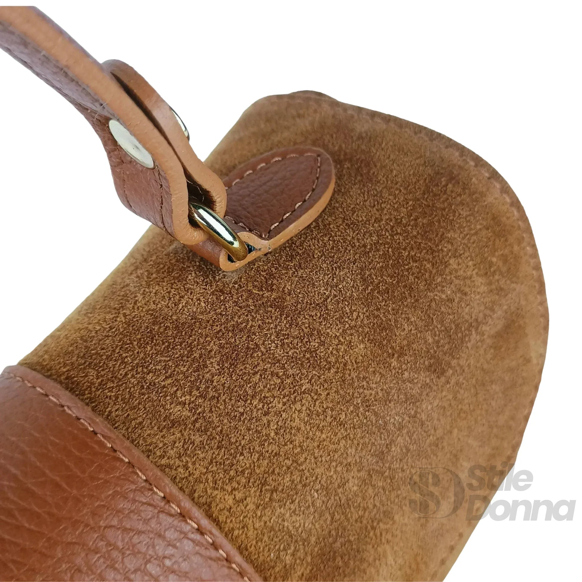 borsa-in-pelle-scamosciata-venezia-a-mano-camoscio-377 - Stile Donna Bags