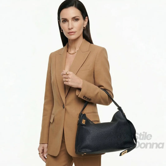borsa-in-pelle-valentini-hobo-ms-4045-a-mano-655 - Stile Donna Bags