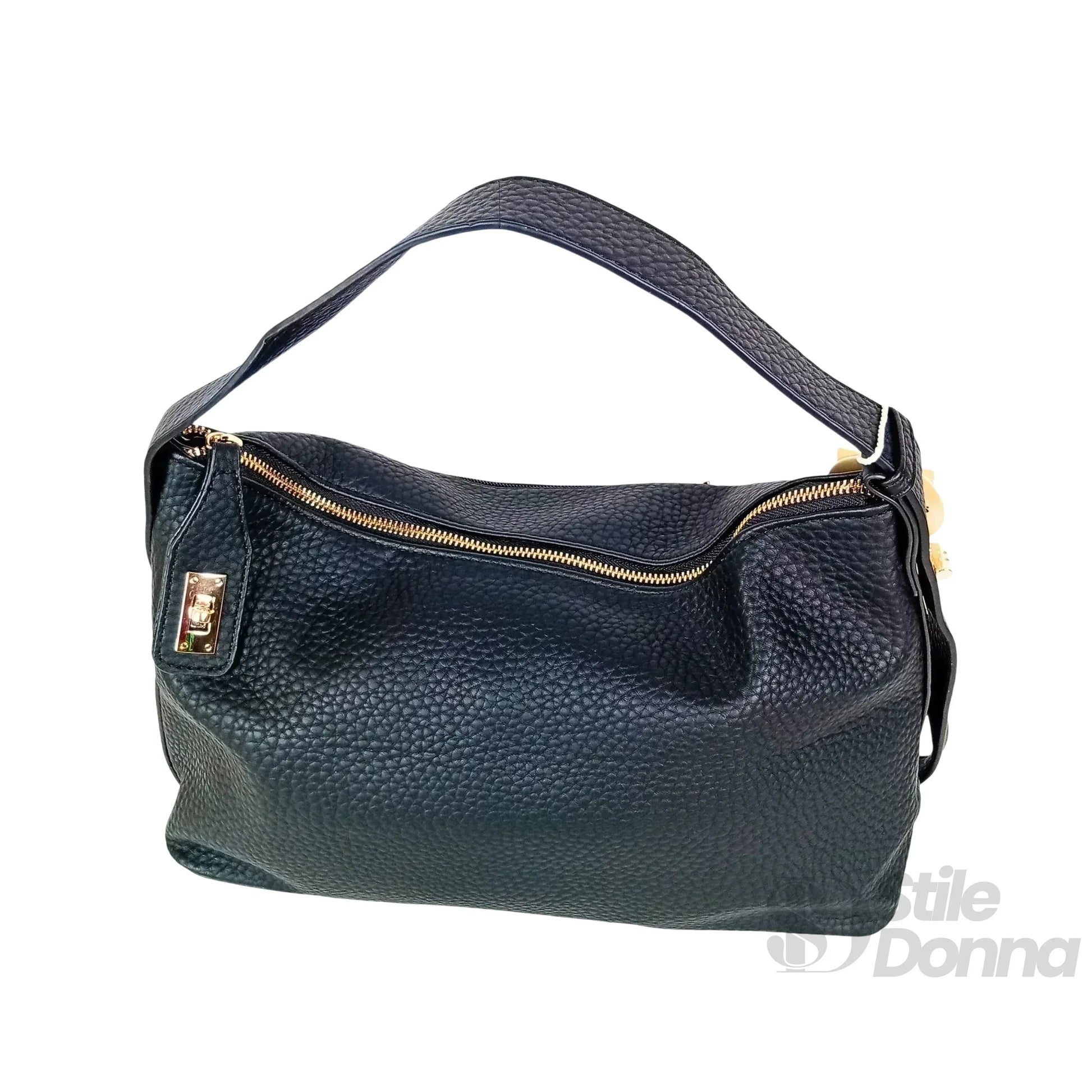 borsa-in-pelle-valentini-hobo-ms-4045-a-mano-883 - Stile Donna Bags