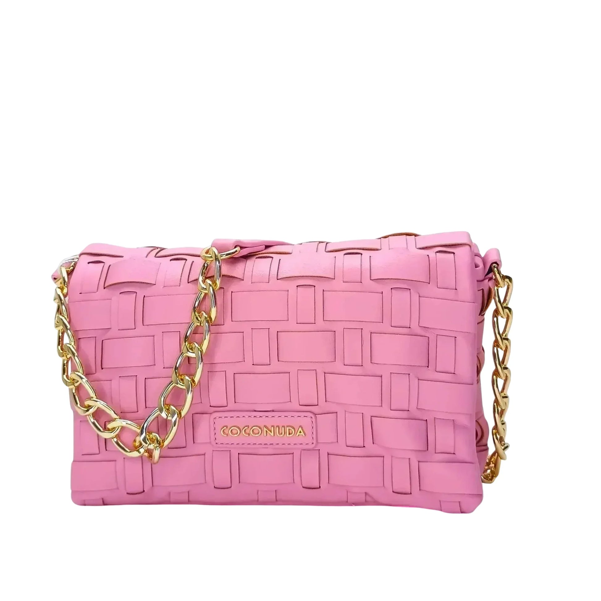 borsa-intrecciata-argento-coconuda-a-tracolla-pelle-169 - Stile Donna Bags