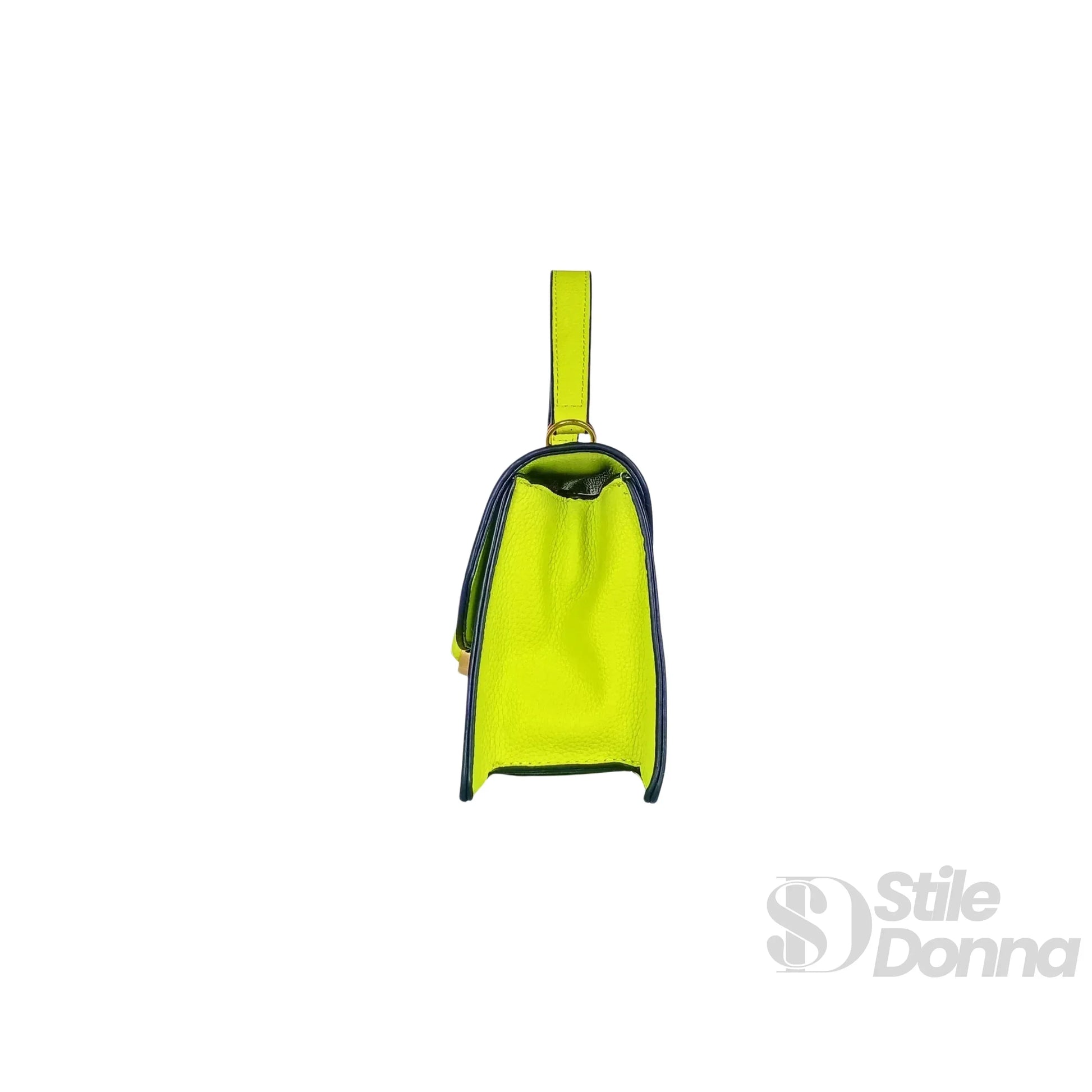 Borsa Mini Elegante In SimilPelle Verde Da Donna Con Dett… | Prospettiva indossata | ecopelle | Verde