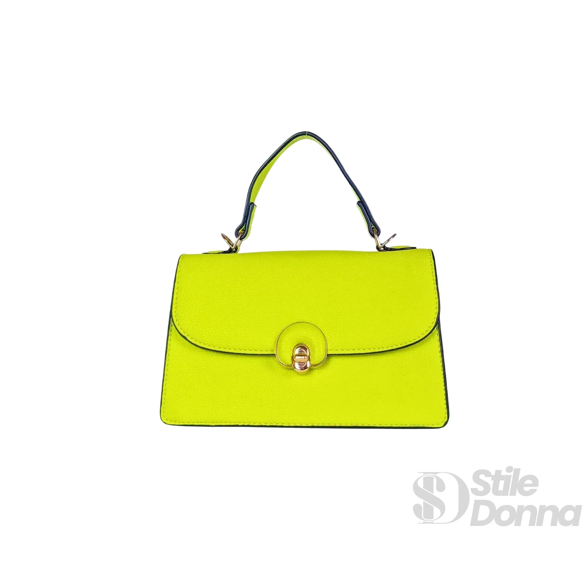 Borsa Mini Elegante In SimilPelle Verde Da Donna Con Dett… | Dettaglio esterno | ecopelle | Verde