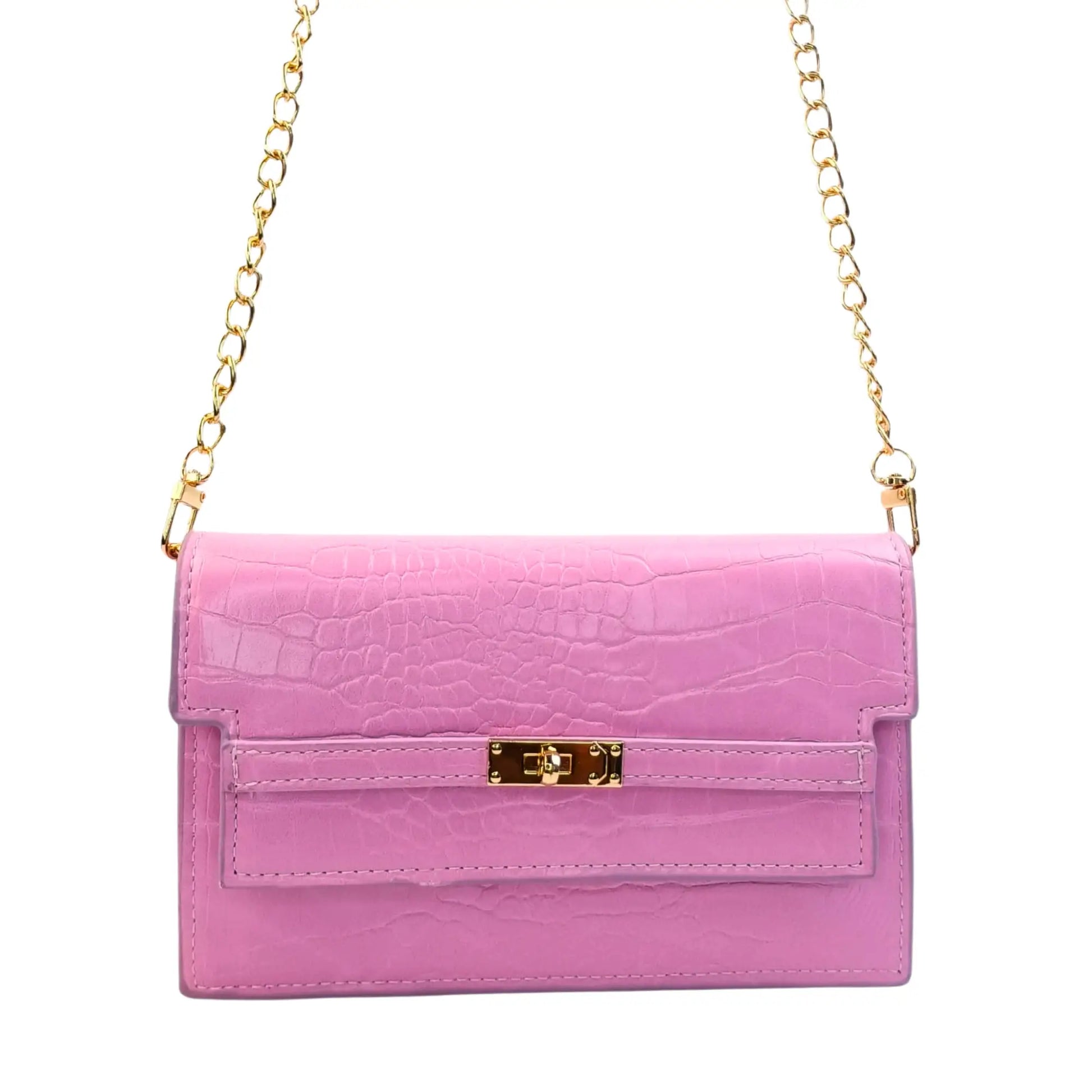 Borsa Portafoglio da Donna con tracolla a catena - SM-3516 - Stile Donna Bags