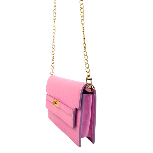 Borsa Portafoglio da Donna con tracolla a catena - SM-3516 - Stile Donna Bags