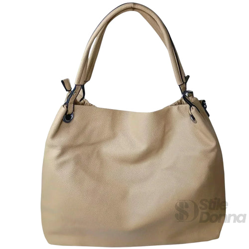 MS Shopper Borsa da Donna in Ecopelle Ampia Con Fodera in… | Vista laterale | ecopelle
