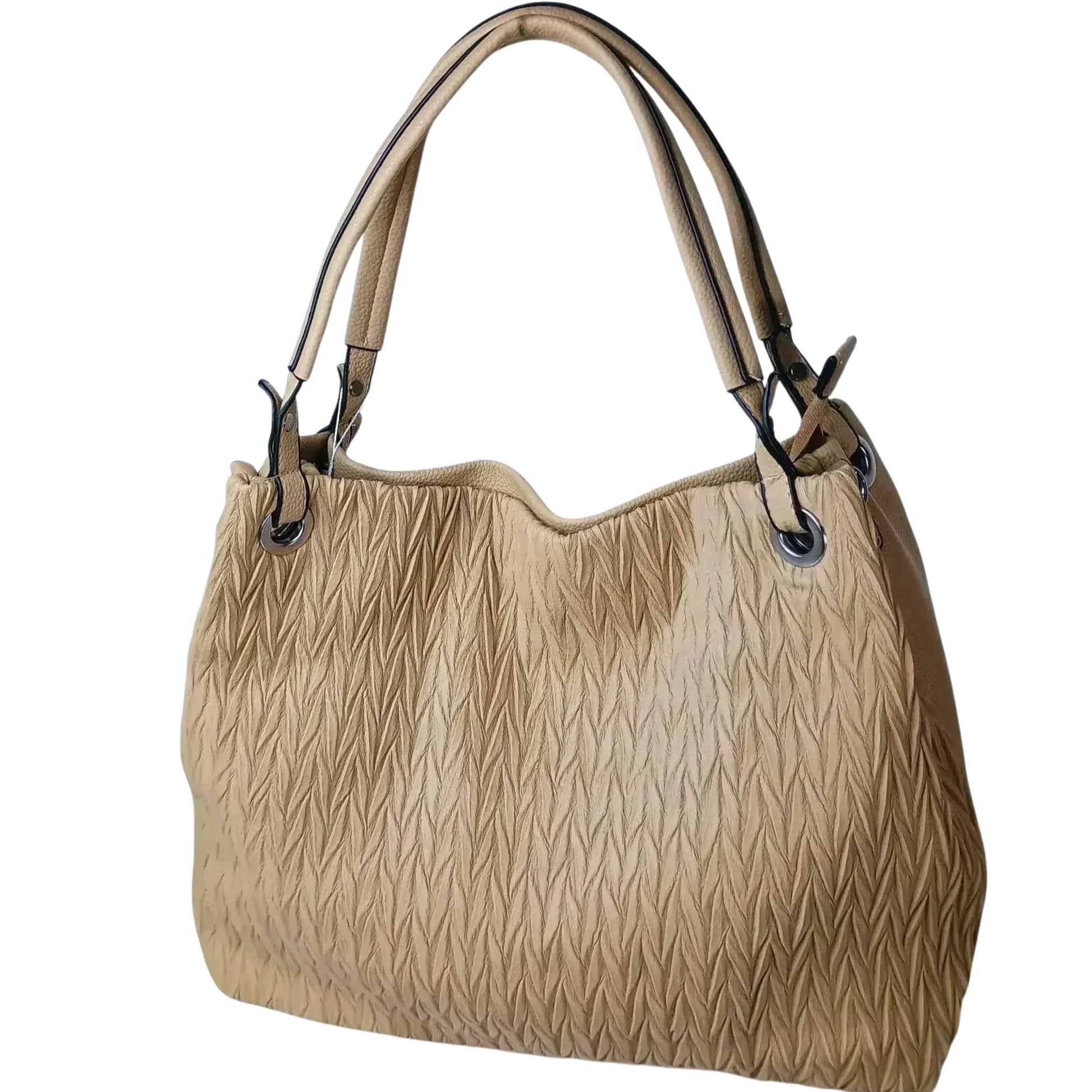 MS Shopper Borsa da Donna in Ecopelle Ampia Con Fodera in… | Vista frontale | ecopelle