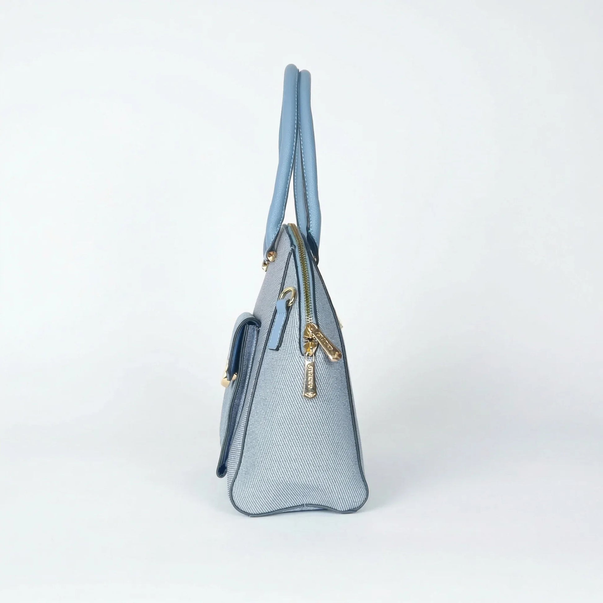 borsa-strutturata-azzurra-con-manico-superiore-a-mano-texture-grigia_202603282200 - Stile Donna Bags