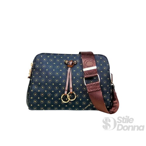 briciole-borsa-a-tracolla-da-donna-con-monogramma-mano-blu-885 - Stile Donna Bags